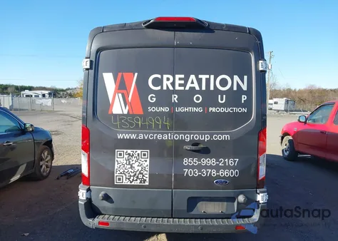 2018 Ford Transit-250 from USA, damaged, VIN 1FTYR2CM5JKB40134